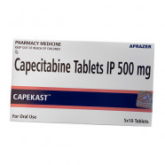 Купить Капецитабин (Capekast, Капекаст) 500мг таблетки №50 в Тюмени