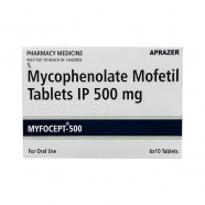 Купить Микофенолата мофетил (Myfocept-500) 500мг таблетки №60 в Тюмени