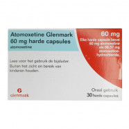 Купить Атомоксетин капс. 60 мг Европа :: Аналог Когниттера :: Glenmark №30 в Тюмени