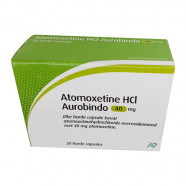 Купить Атомоксетин HCL капс. 40 мг Европа :: Аналог Когниттера :: Aurobindo №30 в Тюмени