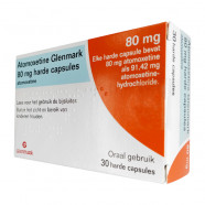 Купить Атомоксетин капс. 80 мг Европа :: Аналог Когниттера :: Glenmark №30 в Тюмени