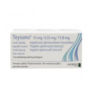 Купить Тейсуно (Teysuno) капсулы 15 мг/4,35 мг/11,8 мг №126 в Тюмени