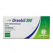 Купить Урсобил (Урсолизин, Урсодезоксихолевая кислота) 300 капсулы №20 в Тюмени